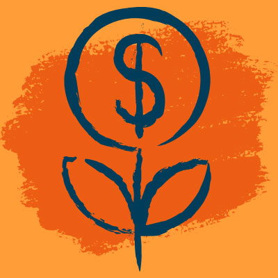 money flower icon